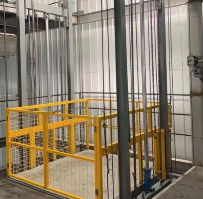 紫云导轨式升降机一般加工周期